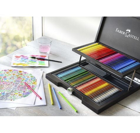 Crayons de couleur Albrecht Dürer coffret bois de 72 - Crayons Aquarelle -  Matériel Art Graphique et Fourniture Beaux Arts en ligne - GraphicBiz
