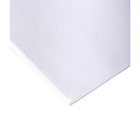 Rame de 25 feuilles de papier à dessin croquis blanc 120g A2